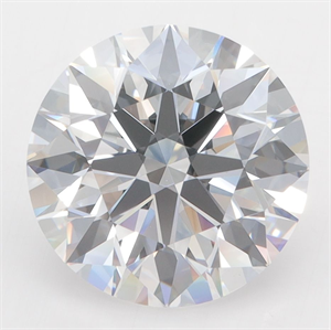 Picture of Lab Grown Diamond 5.00 Carats, Round with Excellent Cut, D Color, VVS2 Clarity and Certified by GIA
