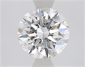 Del inventario de diamantes de laboratorio, 1.08 quilates, Redondo , Color F, claridad VS2 y certificado IGI
