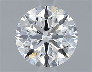 Picture of Natural Diamond 0.45 Carats, Round with Excellent Cut, D Color, VVS2 Clarity and Certified by GIA