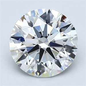 Foto Diamante Natural 2.01 quilates, Redondo , Color E, claridad VVS2 y certificado GIA de