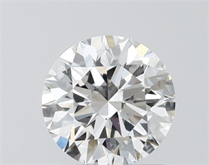 Picture of Lab Grown Diamond 1.05 Carats, Round with Excellent Cut, E Color, VVS2 Clarity and Certified by IGI
