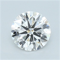 Lab Grown Diamond 1.29 Carats, Round with Ideal Cut, E Color, VS2 Clarity and Certified by IGI