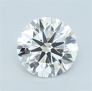 Picture of Lab Grown Diamond 1.29 Carats, Round with Ideal Cut, E Color, VS2 Clarity and Certified by IGI