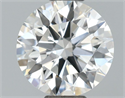 Lab Grown Diamond 1.15 Carats, Round with Ideal Cut, D Color, VVS2 Clarity and Certified by IGI