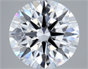 Lab Grown Diamond 2.52 Carats, Round with Ideal Cut, D Color, VVS1 Clarity and Certified by IGI