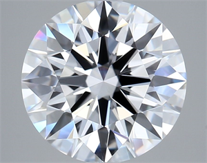 Picture of Lab Grown Diamond 2.52 Carats, Round with Ideal Cut, D Color, VVS1 Clarity and Certified by IGI