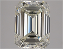 Diamante Natural 3.01 quilates, Esmeralda , Color I, claridad VS1 y certificado HRD