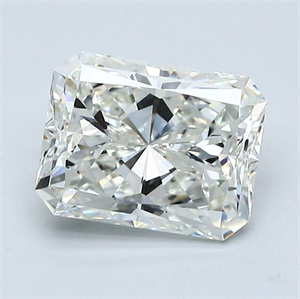 Picture of Natural Diamond 1.90 Carats, Radiant with  Cut, I Color, VVS2 Clarity and Certified by GIA