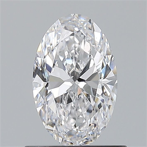 Foto Diamante Natural 0.70 quilates, Ovalado , Color D, claridad SI1 y certificado GIA de