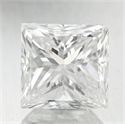 Natural Diamond 3.61 Carats, Princess with  Cut, F Color, SI1 Clarity and Certified by GIA