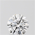 Del inventario de diamantes de laboratorio, 0.86 quilates, Redondo , Color F, claridad VVS2 y certificado IGI