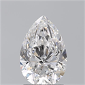 Diamante Natural 2.01 quilates, De pera , Color D, claridad VS2 y certificado GIA