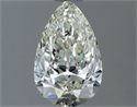 Natural Diamond 0.80 Carats, Pear with  Cut, I Color, VS2 Clarity and Certified by IGI