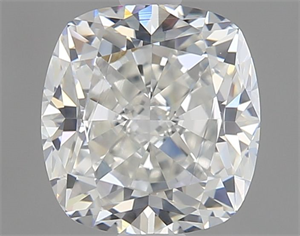 Picture of Natural Diamond 1.01 Carats, Cushion with  Cut, H Color, VS2 Clarity and Certified by GIA