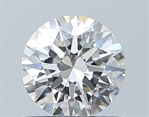Picture of Natural Diamond 0.71 Carats, Round with Excellent Cut, G Color, VS2 Clarity and Certified by GIA