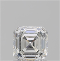 Diamante Natural 1.03 quilates, Asscher , Color G, claridad VS2 y certificado GIA