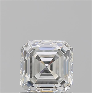 Foto Diamante Natural 1.03 quilates, Asscher , Color G, claridad VS2 y certificado GIA de