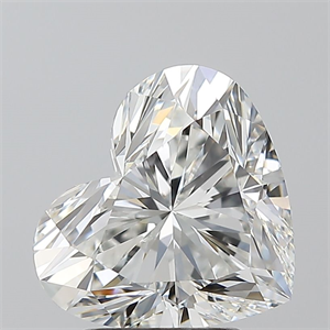 Picture of Natural Diamond 3.01 Carats, Heart with  Cut, G Color, VVS1 Clarity and Certified by GIA