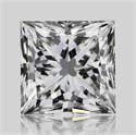 Natural Diamond 0.45 Carats, Princess with  Cut, I Color, VS1 Clarity and Certified by GIA