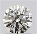 Diamante Natural 0.70 quilates, Redondo , Color I, claridad VS1 y certificado GIA