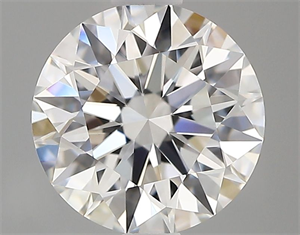 Picture of Lab Grown Diamond 1.25 Carats, Round with Ideal Cut, E Color, VVS2 Clarity and Certified by IGI