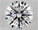 Diamante Natural 0.58 quilates, Redondo , Color I, claridad VVS1 y certificado GIA