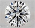 Diamante Natural 0.58 quilates, Redondo , Color I, claridad VVS1 y certificado GIA