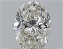 Diamante Natural 0.41 quilates, Ovalado , Color I, claridad SI1 y certificado GIA
