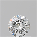 Diamante Natural 0.50 quilates, Redondo , Color J, claridad VVS1 y certificado GIA