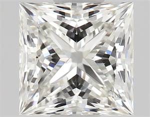 Foto Diamante Natural 0.56 quilates, Princesa , Color H, claridad VVS1 y certificado GIA de
