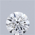 Diamante Natural 0.51 quilates, Redondo , Color J, claridad VS2 y certificado GIA