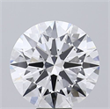 Lab Grown Diamond 10.93 Carats, Round with Ideal Cut, E Color, VS1 Clarity and Certified by IGI