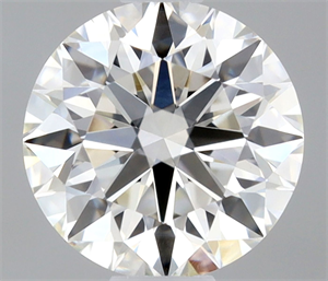 Picture of Natural Diamond 0.45 Carats, Round with Excellent Cut, G Color, VVS2 Clarity and Certified by IGI