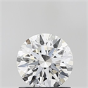 Lab Grown Diamond 1.03 Carats, Round with Ideal Cut, E Color, VVS2 Clarity and Certified by IGI