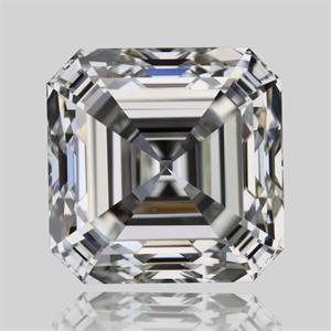 Picture of Natural Diamond 1.50 Carats, Asscher with  Cut, I Color, VS1 Clarity and Certified by GIA