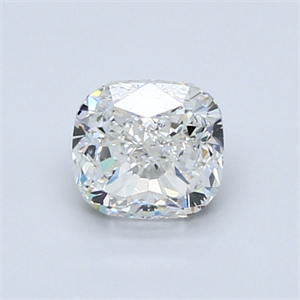 Picture of Natural Diamond 1.02 Carats, Cushion with  Cut, H Color, SI2 Clarity and Certified by GIA