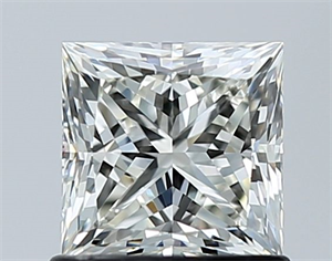 Foto Diamante Natural 1.01 quilates, Princesa , Color H, claridad IF y certificado IGI de