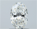 Diamante Natural 0.71 quilates, Ovalado , Color G, claridad VS1 y certificado GIA