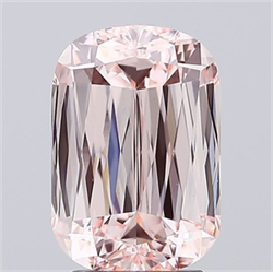 Picture of Lab Grown Diamond 3.74 Carats, CUSHION MODIFIED with  Cut, Fancy Intense Pink Color, VVS2 Clarity and Certified by IGI