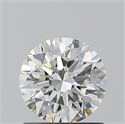 Natural Diamond 1.00 Carats, Round with Excellent Cut, H Color, SI1 Clarity and Certified by GIA