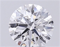 Del inventario de diamantes de laboratorio, 2.40 quilates, Redondo , Color D, claridad VVS2 y certificado IGI
