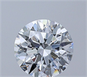 Diamante Natural 1.26 quilates, Redondo , Color D, claridad VVS1 y certificado GIA