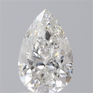 Picture of Natural Diamond 1.00 Carats, Pear with  Cut, F Color, SI2 Clarity and Certified by GIA