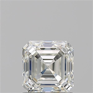 Foto Diamante Natural 1.22 quilates, Asscher , Color J, claridad VS1 y certificado GIA de