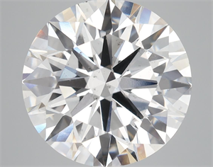 Picture of Lab Grown Diamond 7.04 Carats, Round with Ideal Cut, G Color, VS2 Clarity and Certified by IGI