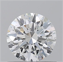 Diamante Natural 0.72 quilates, Redondo , Color F, claridad VS1 y certificado GIA