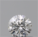 Diamante Natural 0.41 quilates, Redondo , Color G, claridad IF y certificado GIA
