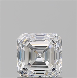 Foto Diamante Natural 1.01 quilates, Asscher , Color E, claridad VS1 y certificado GIA de