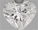 Diamante Natural 1.51 quilates, Corazón , Color G, claridad IF y certificado HRD