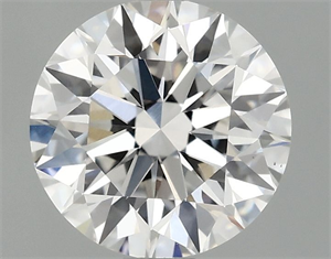 Picture of Lab Grown Diamond 1.05 Carats, Round with Excellent Cut, E Color, VS1 Clarity and Certified by IGI